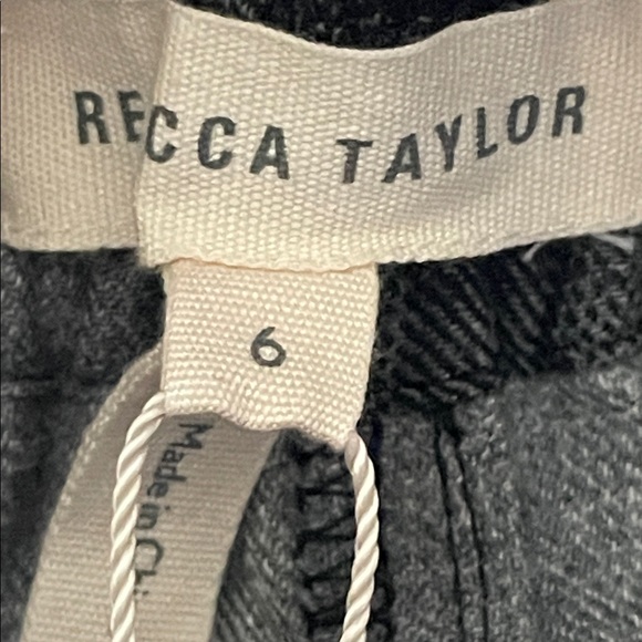 REBECCA TAYLOR Plaid Viscose /Wool Pants sz 4 - Picture 5 of 7